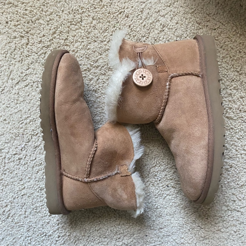 UGGs with Button Detail